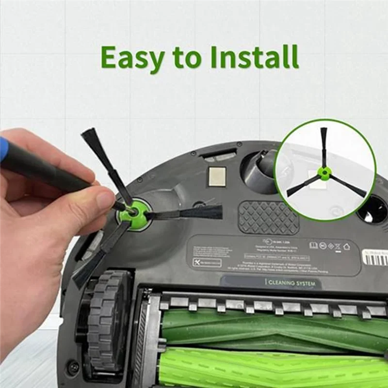 A88X لـ Irobot Roomba Combo 10 Max Robot Vacuum الجانب الرئيسي فرشاة ممسحة تصفية كيس لجميع الغبار ملحقات متينة للغاية