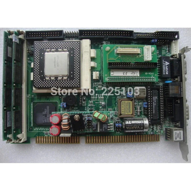 100%OK JUKI-745E Original Embedded IPC Board ISA Slot Industrial motherboard Half-Size CPU Card PICMG1.0 Mainboard with CPU RAM