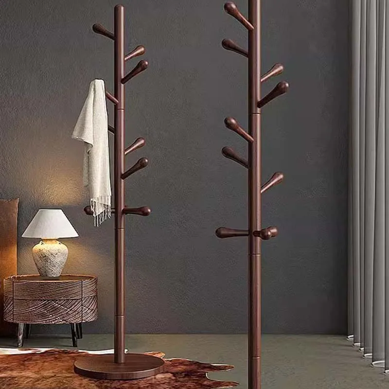 Porte-vêtements suspendus de bureau, style rustique minimaliste, séchoir à linge sur pied, gain de place, vintage, mobilier de chambre