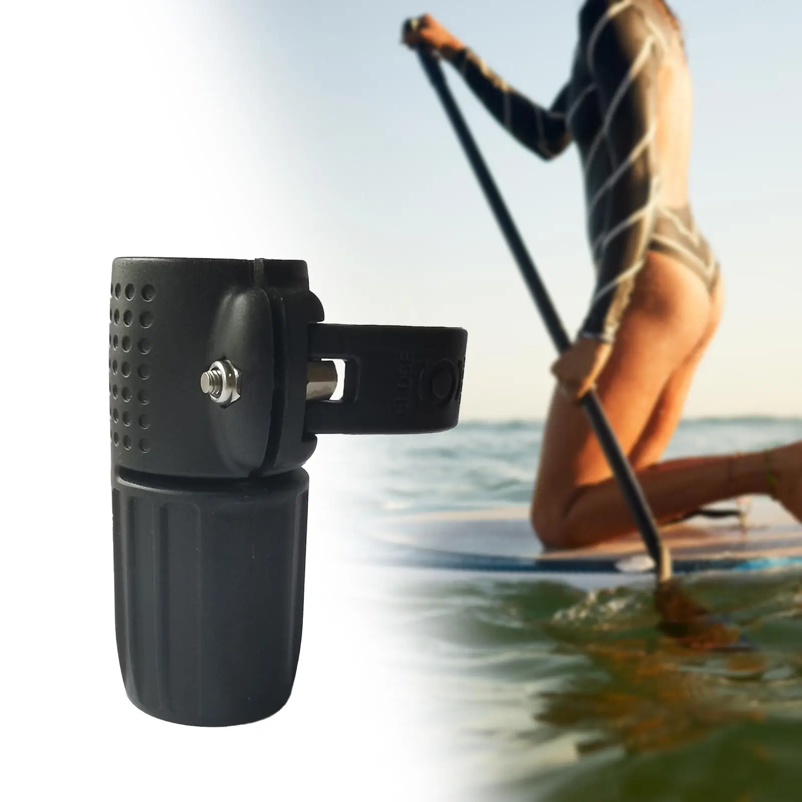 Kajak Paddel Wellen klemme Einsteller Clip Surf Paddle Lock stabile feste Länge 7,8 cm Paddel Zubehör für Kajak Kanufahren