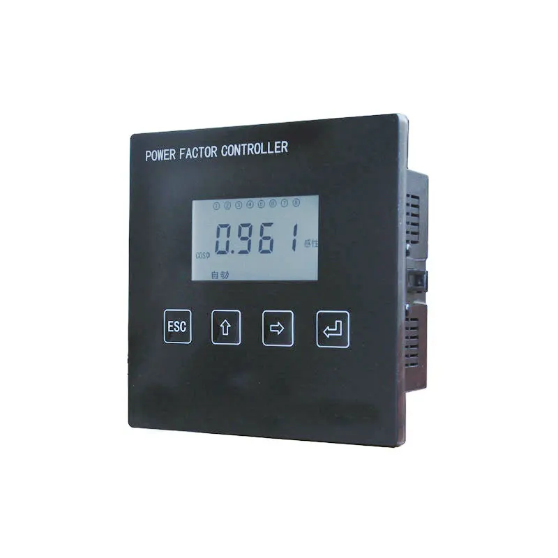 400v 380V anti-harmonic 12 steps low voltage reactive compensation controller automatic power factor correction