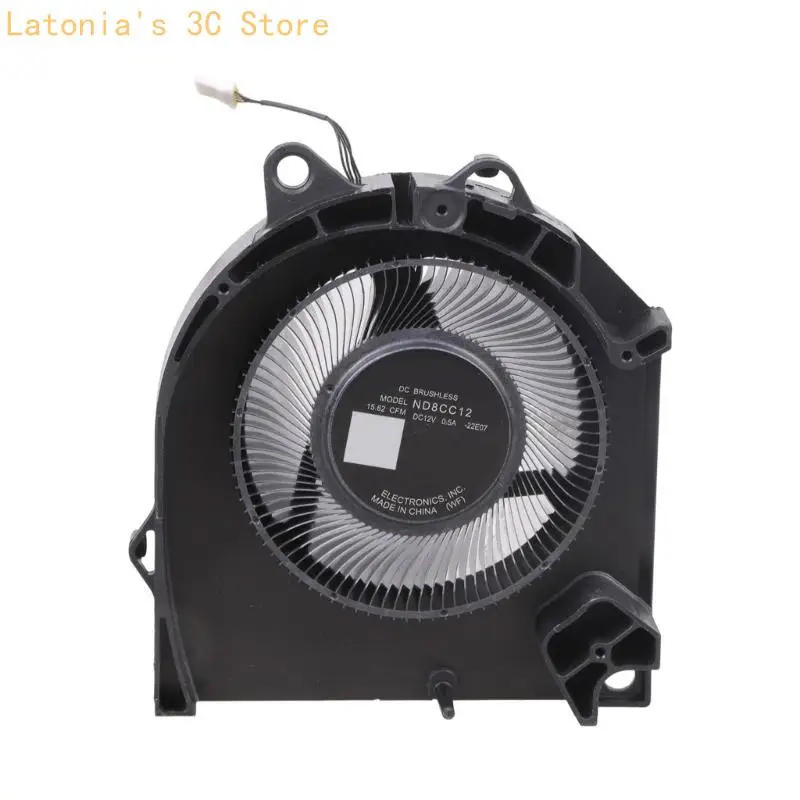 Metall CPU GPU Lüfter für G15 5530 2013 Laptop Schnelle Wärme Reduzierung Glatte Leise Funktionalität X3UB – Detail 4