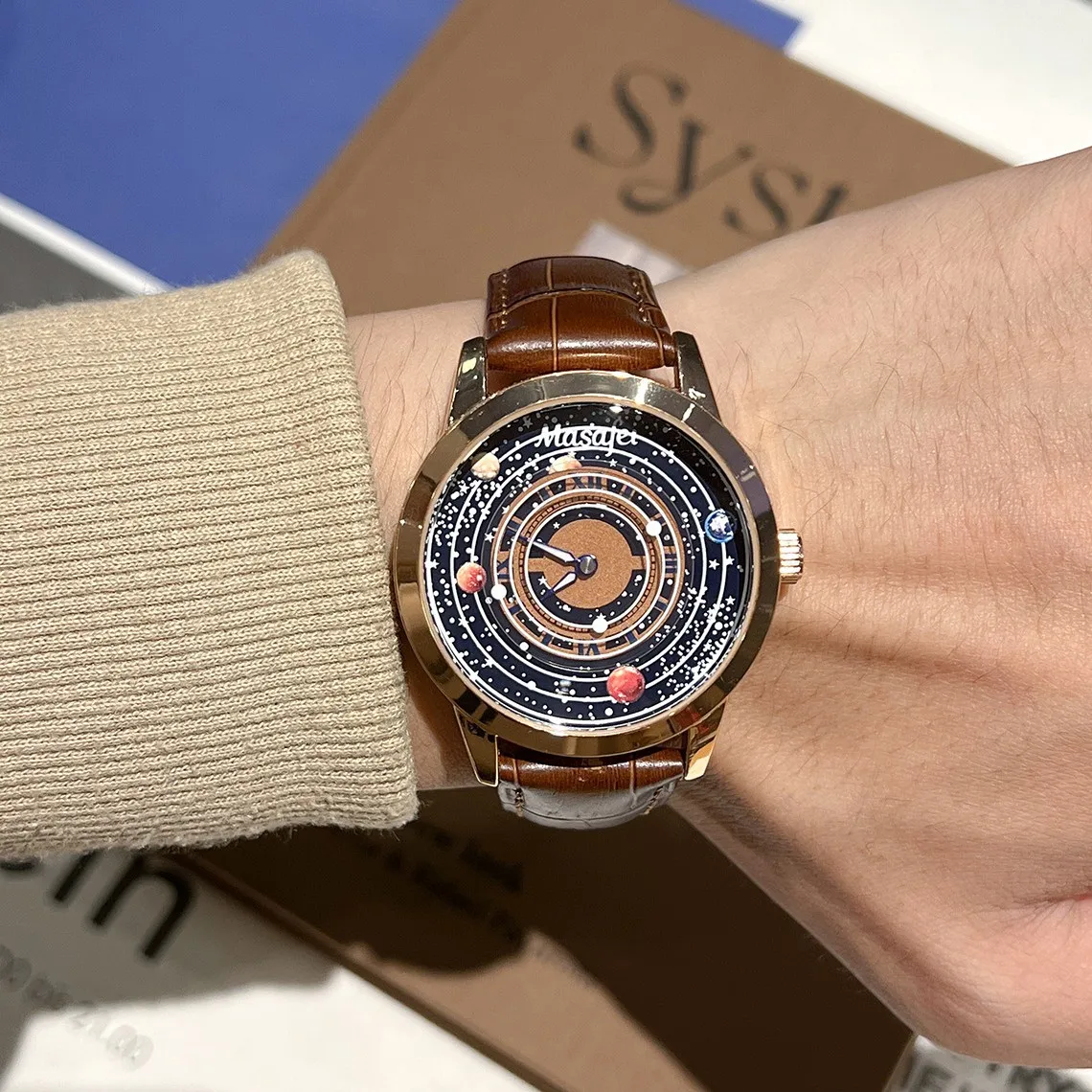 Elegant Women'S Wristwatch, 2026 New Round Dial Men'S Wristwatch, Women'S Gift Quartz Watch, Unique Wristwatch For Women.