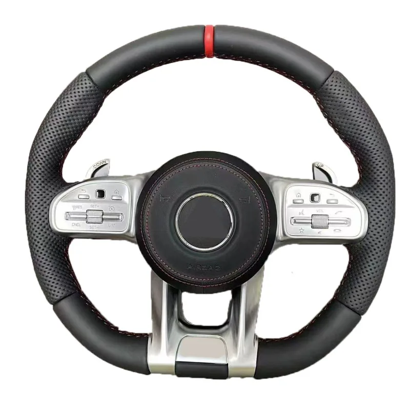 

AMG Steering Wheel for Benzs c190 W117 W166 W177 W197 W205 W213 W216 W217 W218 W222 W253 W257 W463 W464 GLE G63 C63 bmw f10