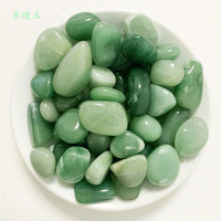 100g Natural Green Tangling Jade Tumbled Stones Crystals Mineral Specimen Healing Raw Gemstones