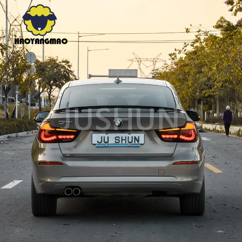 

Suitable for 3 Series GT Tail Light Assembly Modification F34 Dragon Scale LED Tail Light Reversing Light Flowing Turn Signa