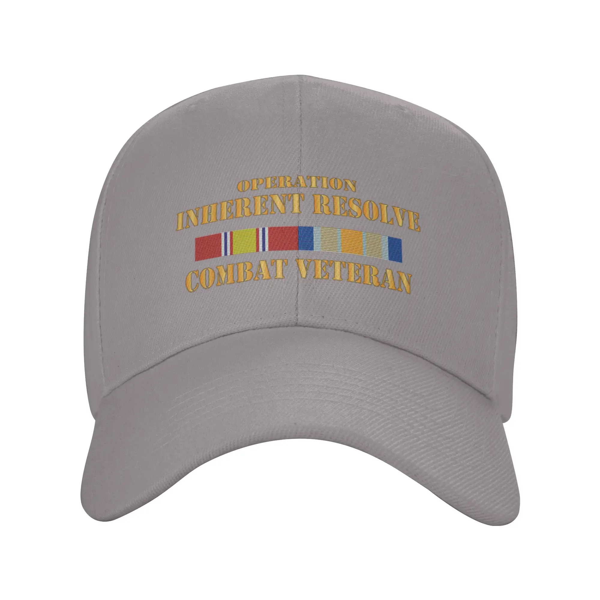 Hot Sale Opn Inherent Resolve (OIR) SVC Bar - Combat Veteran X 300 Baseball Cap  Minimalist Caps  Leisure Activity Caps