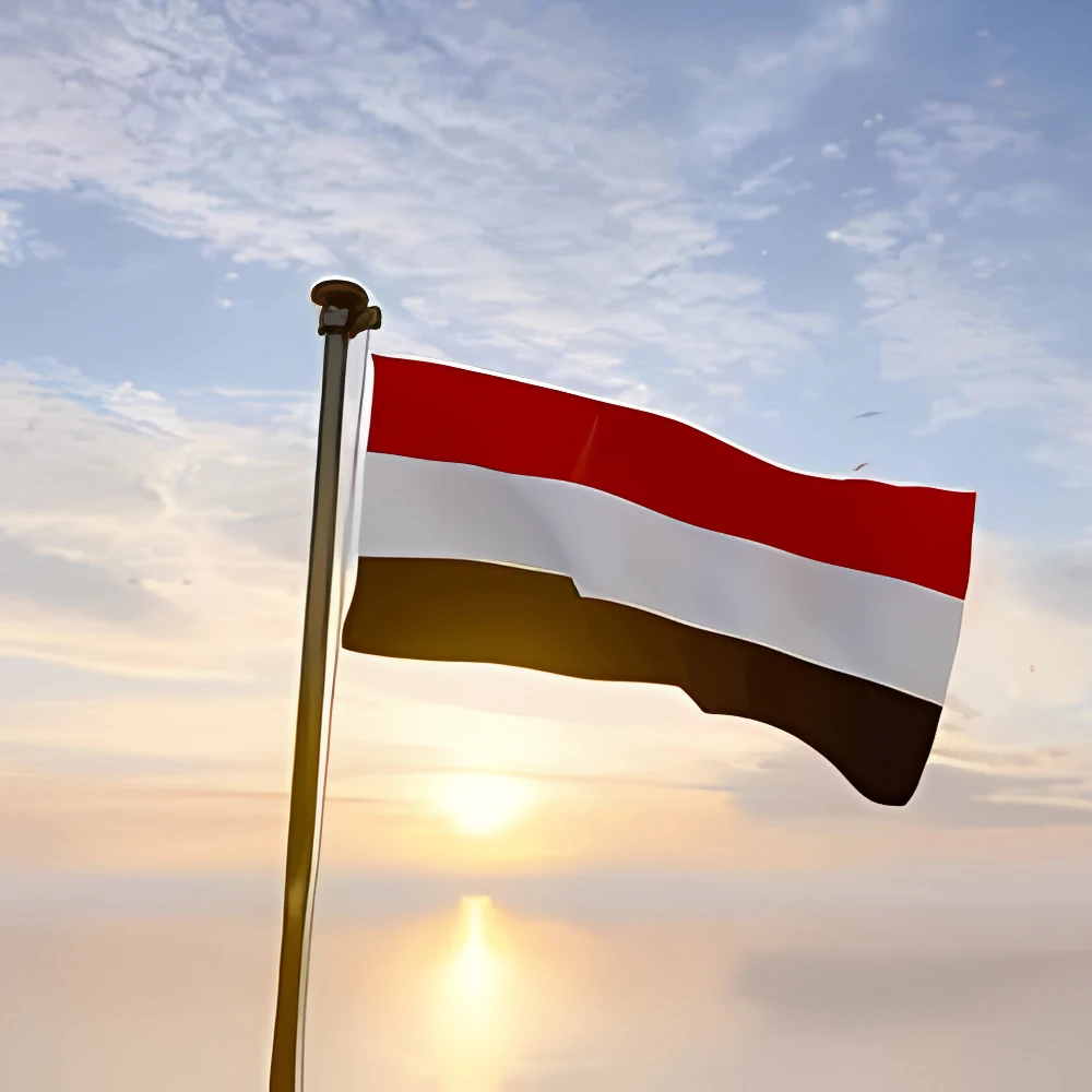 FLAGLINK 90X150 CM Yemen Flag For Decoration