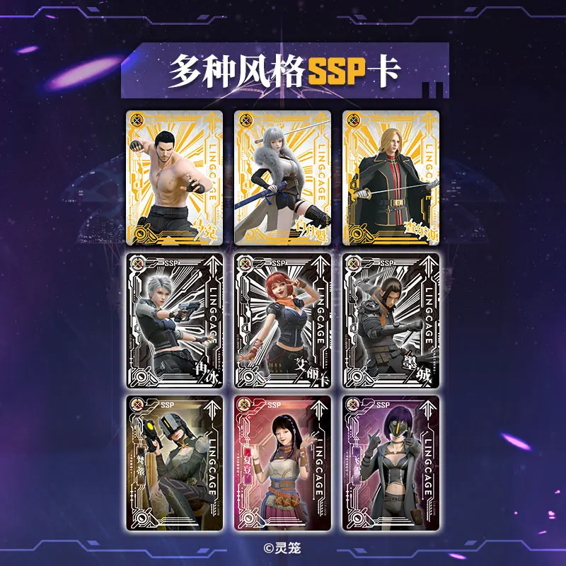 2023 New Anime Original Box INCARNATION Cards Cartoon Character Mark Ran Bing YUEKUI BAI Charles Collector Card for Kids Gift