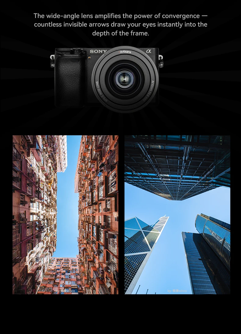7artisans AF 10mm F2.8 APS-C Ultra-Weitwinkel-Kameraobjektiv für Menschenfotografie mit Sony E, Fujifilm XF, Nikon Z-Mount – Detail 19