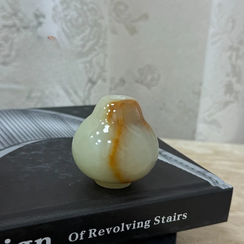 

Luxury Natural Jade Incense Stick Holder French Retro Desktop Ornament Home Deco