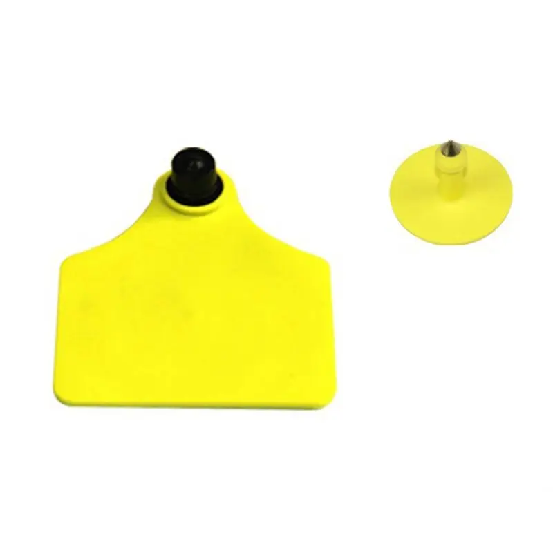 100 Pack RFID Electronic Ear Tag UHF Animal Ear Tag 860-960Mhz For Pig Sheep Goat Cattle Tracking B