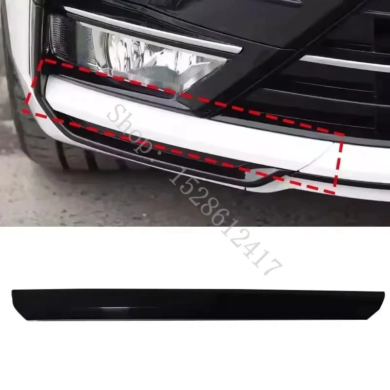 

Для Volkswagen VW Tiguan R-Line 2017 2018 2019 ~ 2021 ABS передний бампер автомобиля нижняя накладка без покраски автомобильные аксессуары