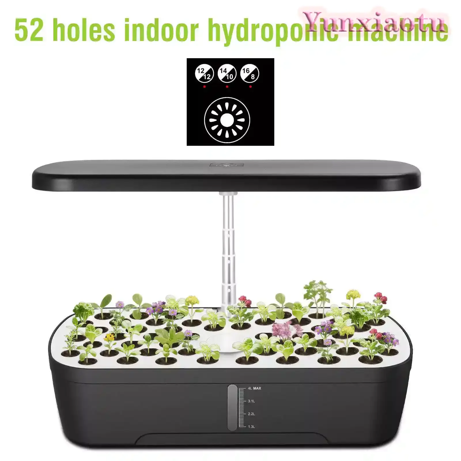 52-hole LED Plant Grow Light Intelligent Hydroponic Soilless Cultivation Indoor Plant Growing Machine