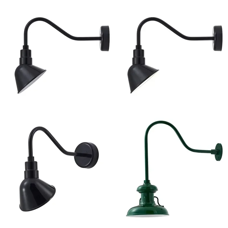 for Motion Sensor Dusk to Dawn Photocell Outdoor Signage Light Commercial Gooseneck IP65 Waterproof  Certified