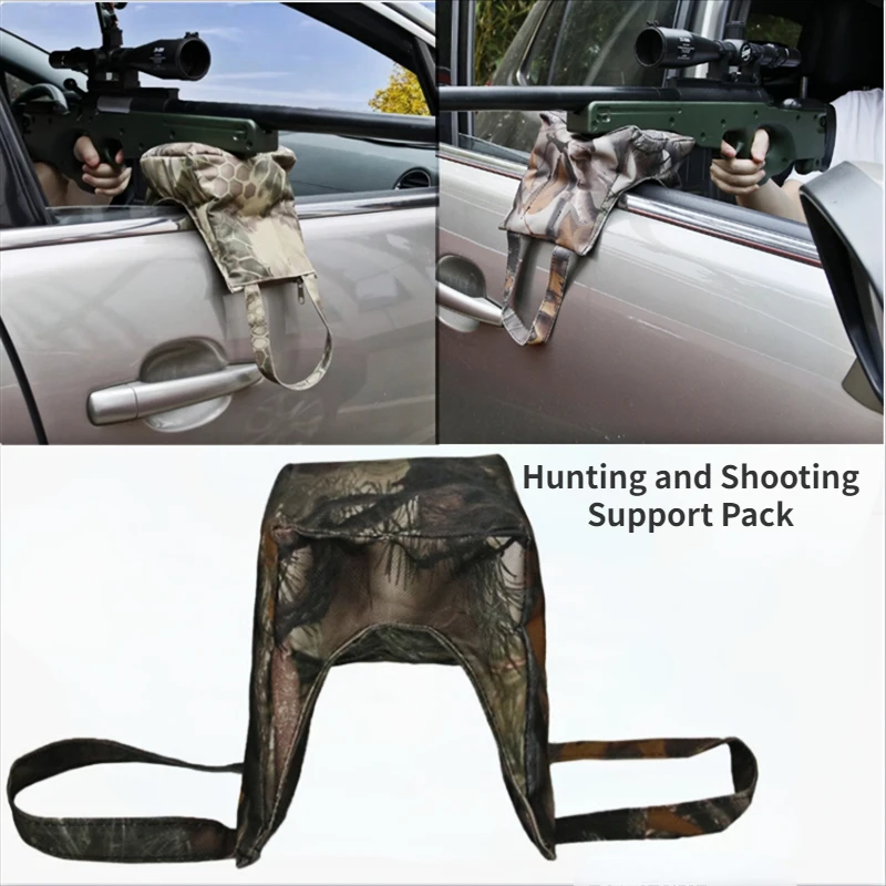 Shooting Support Sandbag Lens Window Pillow for Photographic Front Rear Rifle Target Rest Bag Unfilled Car Special Sandbag Pad