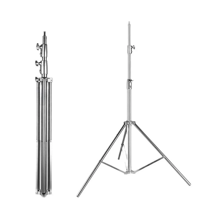 

Photography light stand 2.8 meters stainless steel all-metal bold large pipe diameter film and television light stand studio