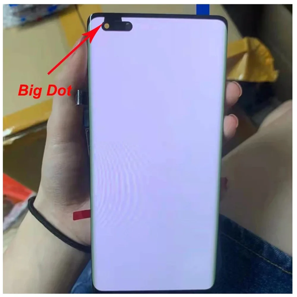 Small Dot Original LCD For Huawei Mate 40 Pro Mate40 LCD NOH-NX9 lcd Display Touch Screen Digitizer Assembly 100% tested