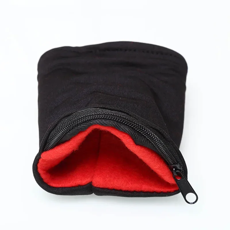 Borsa da corsa per portafoglio da polso con cerniera EDC per esterni per custodia per carte chiave MP3 Fascia per il sudore con cinturino da basket per badminton
