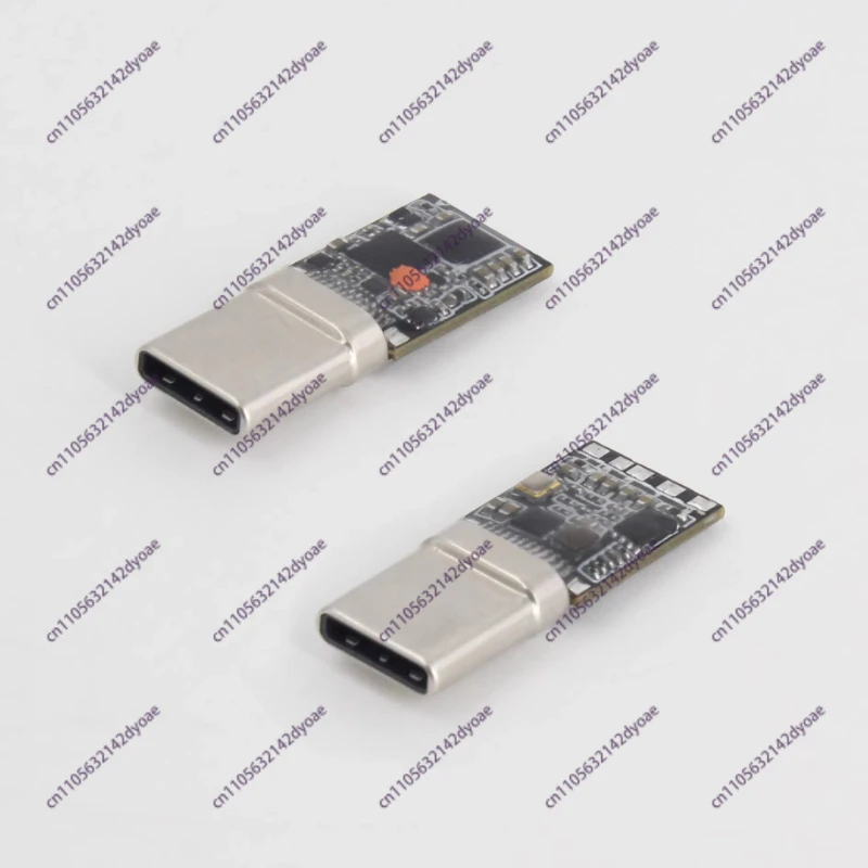 CS43131 Small Tail Decoder Headphone Amplifier Type-C Digital DSD Hard Decoder DIY Headphone Adapter DAC Decoder