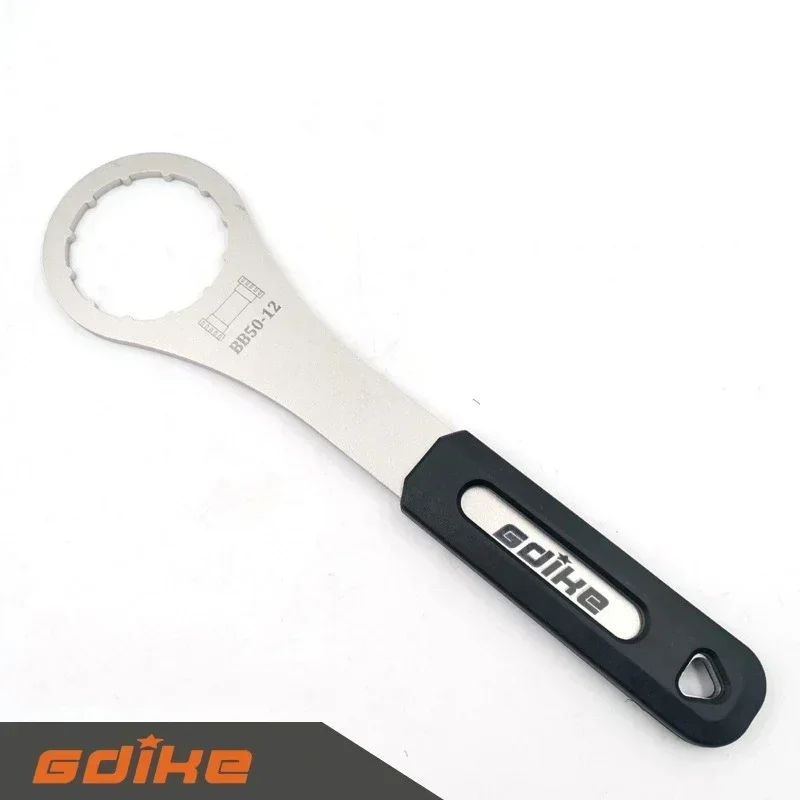 

GDIKE BB50-12 Bike Bottom Bracket Wrench Stainless Steel EIEIO BB Removal Tool For Win-space/Tri-peak Bicycle Repair Tools
