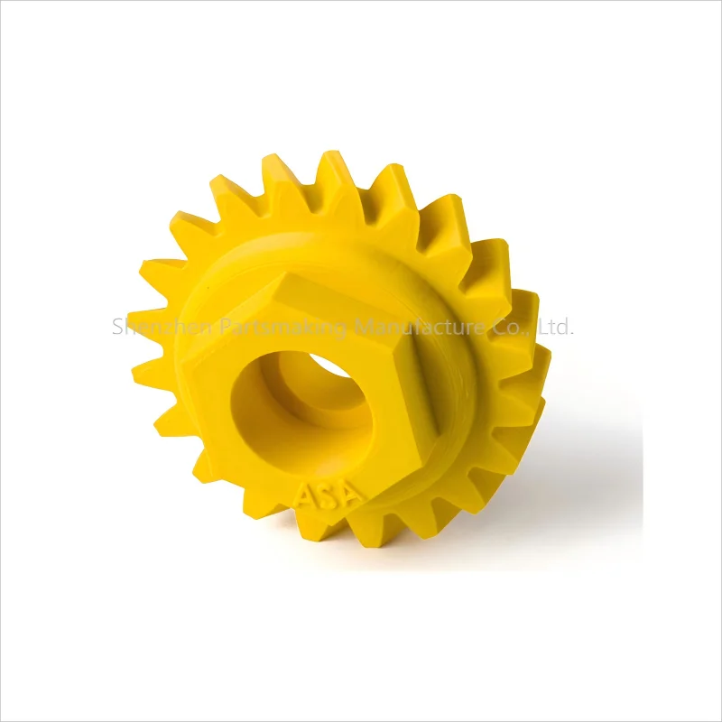 Изготовленные на заказ шестерни с 3D-печатью — варианты ABS/нейлона/POM из пластика и металлического сплава