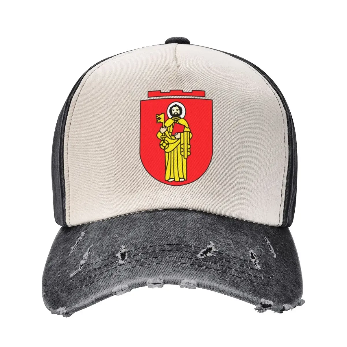 

Trier coat of arms, Germany Baseball Cap sailor cap for men Golf Hat Man Hat Man For The Sun Women's Hats 2025 Men's