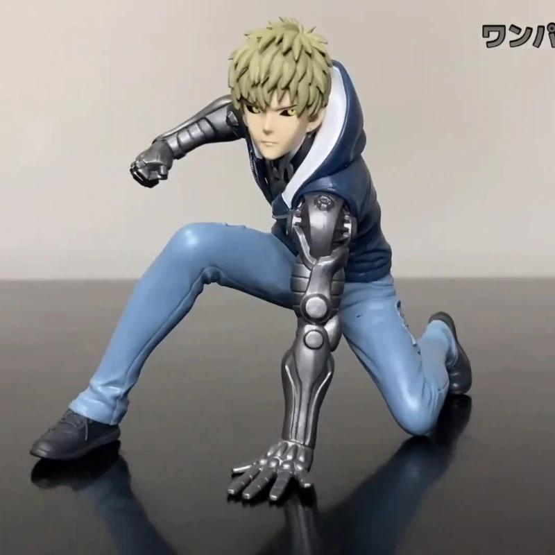 جديد الأصلي بانداي بانبريستو واحد لكمة رجل جينوس أنيمي عمل أرقام نموذج الحلي هدية لمحبي أنيمي هدية واقعية الشكل #3