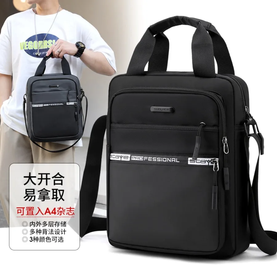 

【New style】Bags business travel -body bags men's bags high-end casual large-capacity nylon water-proof handbags shoulder bags