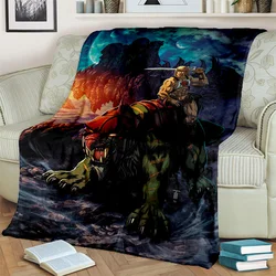 He Man Masters of The Universe Cartoon Blanket,Soft Throw Blanket for Home Bedroom Bed Sofa Picnic Travel Office Cover Blanket