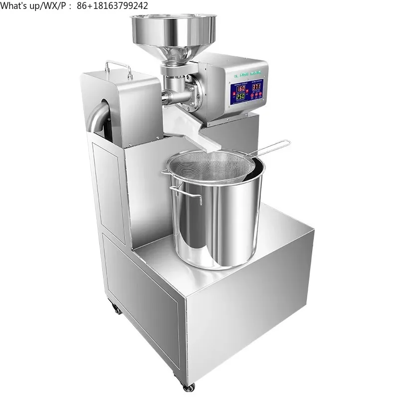 

Commercial Electric Oil Press Machine Peanut Sesame Seeds Oil Producing Machine