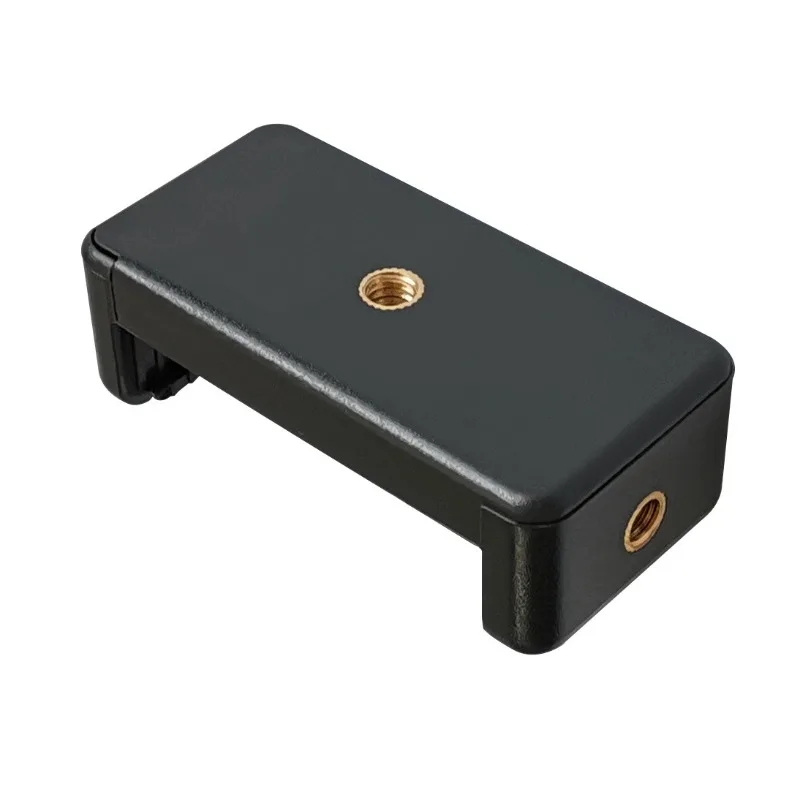 Mobile phone clip video live broadcast  photo horizontal and vertical selfie stick rotating tripod bracket clip head accessories