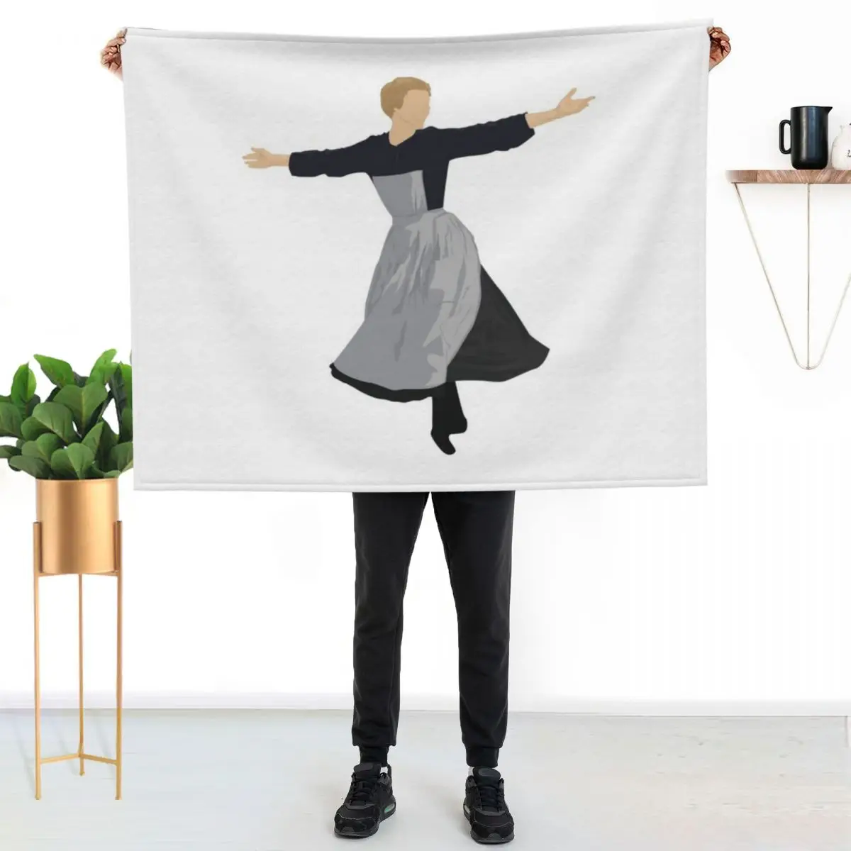 

Sound of Music - Movie Throw Blanket Plush Fuzzy Cozy Blanket for Couch Sofa