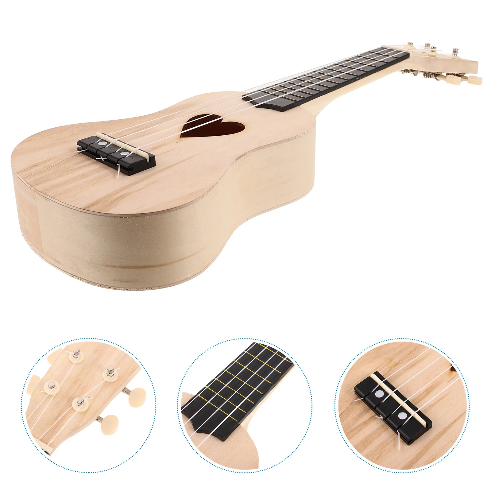 

Diy Ukulele Assembly Kit Blank Guitar Graffiti Making Doodle Supplies Instrument