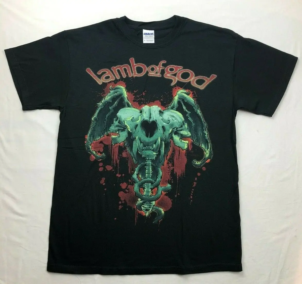 Lamb Of God 2010 Wrath Cerebus Skulls T Shirt Official Adult Men Black New S M L