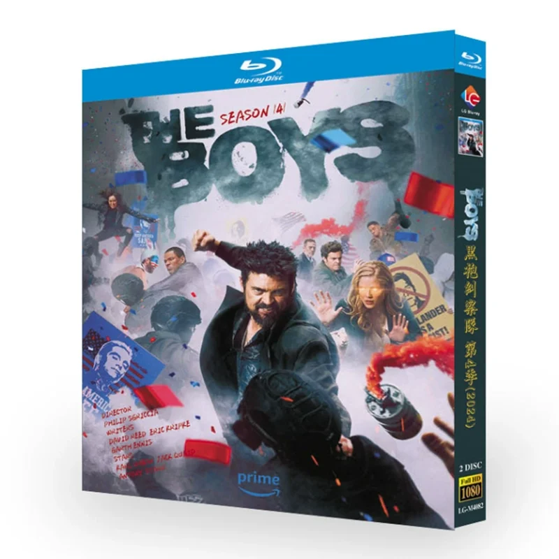 

The Boys, 4-й сезон, 2024, Blu-ray диск