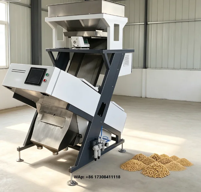 Small Grain Seeds Cleaning Machine Cereal Sorting Seed Vibration Sorting Flax Seed Sorting Machine