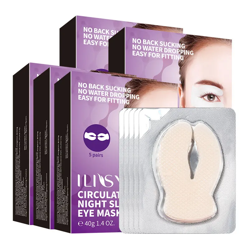 5/10 Boxes ILISYA Anti Wrinkle Gel Eye Patches for Dark Circles Wrinkle Removal Hydrating Moisturizing Eye Mask