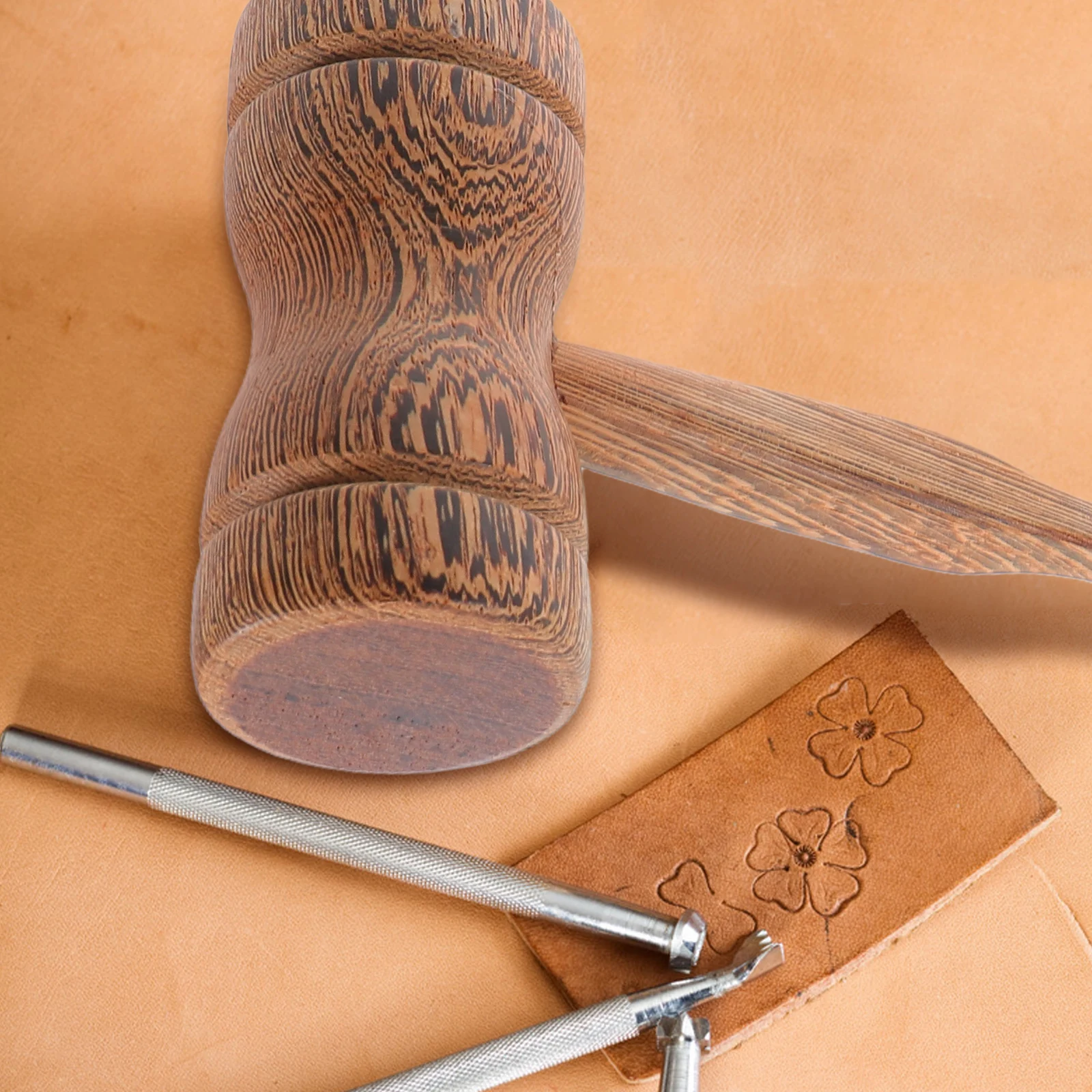 Martillo para manualidades de piedra para frotar, suministros de arte, creación de madera, transparentes, hermosos frotar, uso versátil y duradero