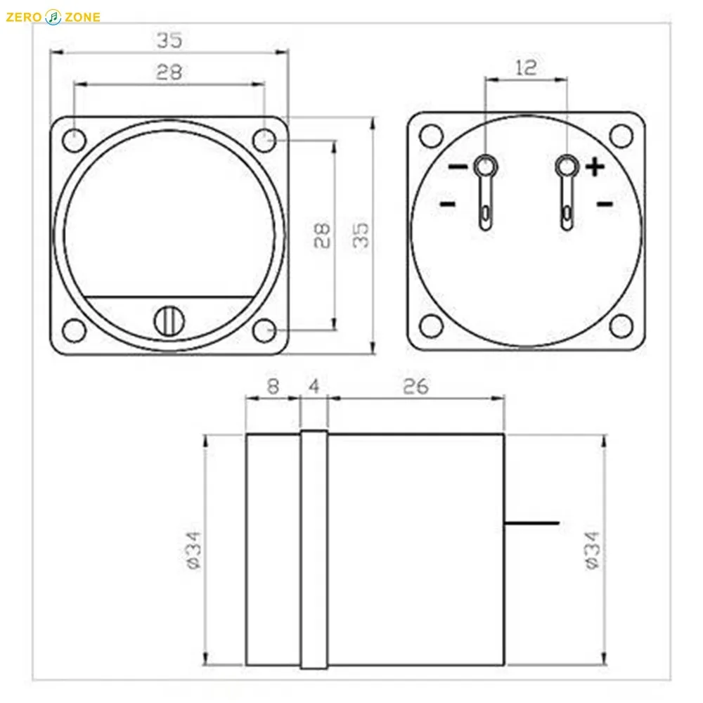 전체 알루미늄 더블 vu 미터 앰프 DIY 섀시 오디오 앰프 인클로저 (노브 포함) 250*70*358mm vu 미터는 포함되지 않음