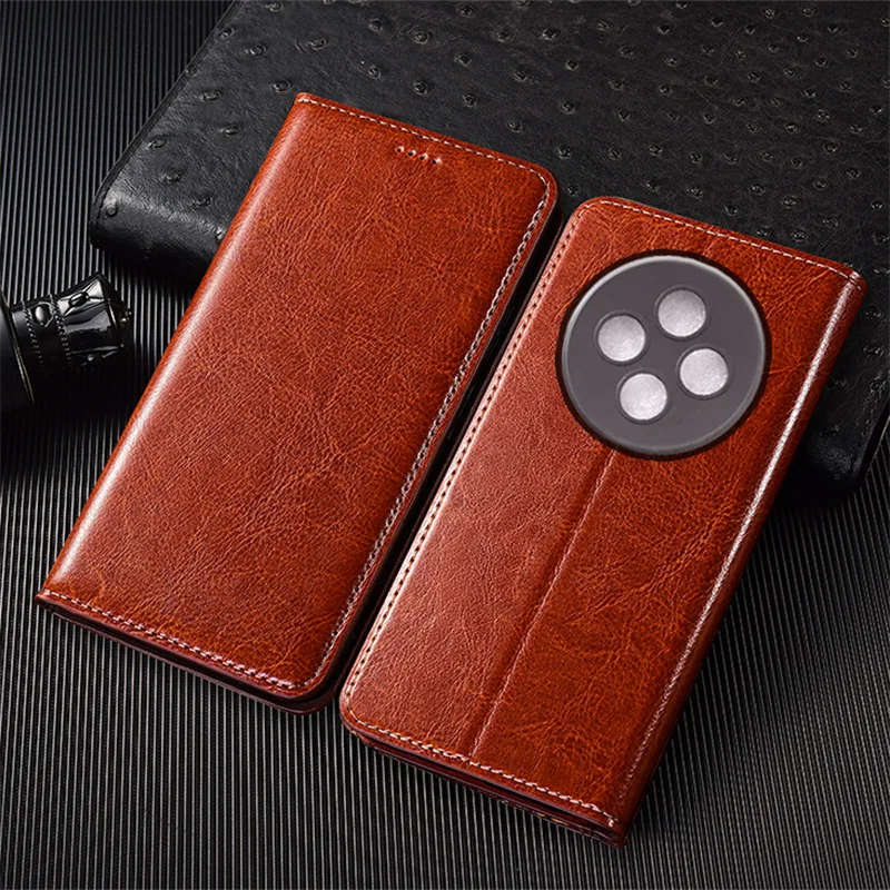 

Crazy Horse Genuine Leather Flip Case For iQOO Z1 Z3 Z5 Z6 Z6X Z7 Z7X Z8 Z8X Z9 Z10 Z11 Tubro Pro Plus Phone Cover Card Cases