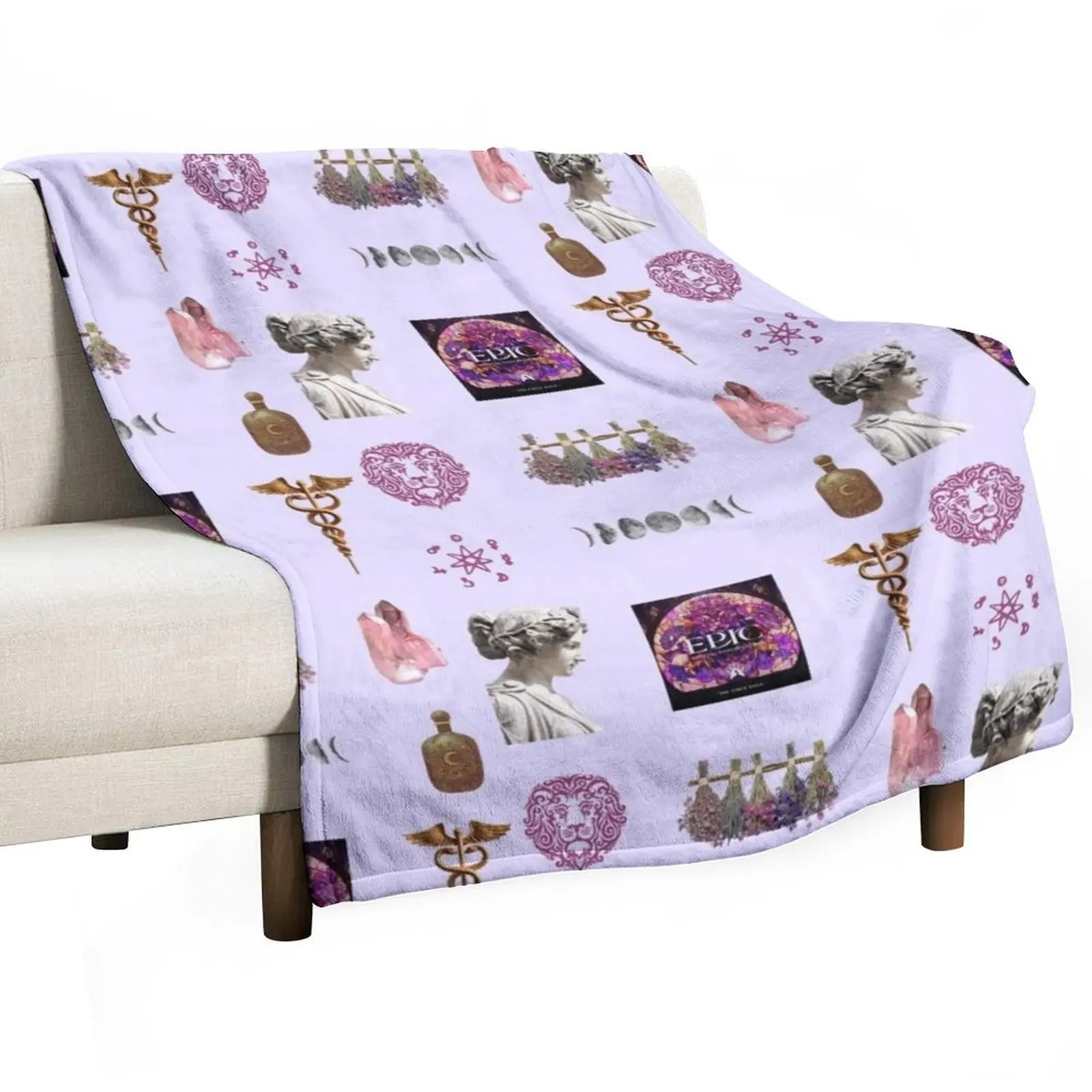 Epic the musical The Circe Saga Throw Blanket Thermal Luxury Throw Designers halloween Blankets - Image 3