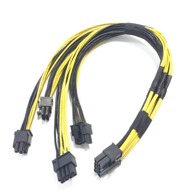 Computer Server GPU Video Card Power Cable PSU 8P To PCI-E 4X8pin(6+2) Power Supply Cable For Inspur 5468M5 TGC-1828-V5