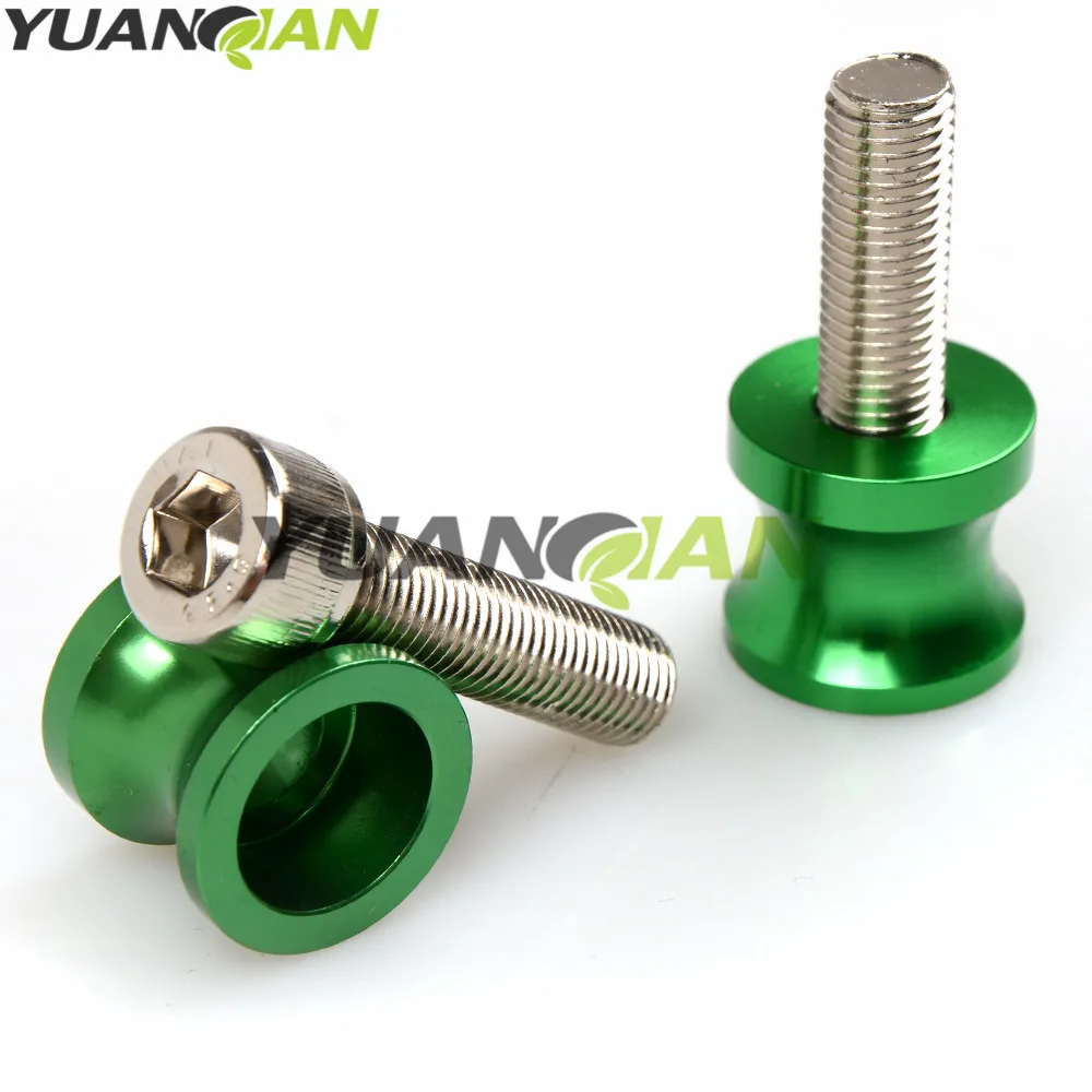 مسامير حامل بكرات Swingarm للدراجات النارية باستخدام الحاسب الآلي لـ KAWASAKI ER6N Z750 Z750R Z250 NINJA 250 300 Z1000 1000 Z900 Z 900 Versys