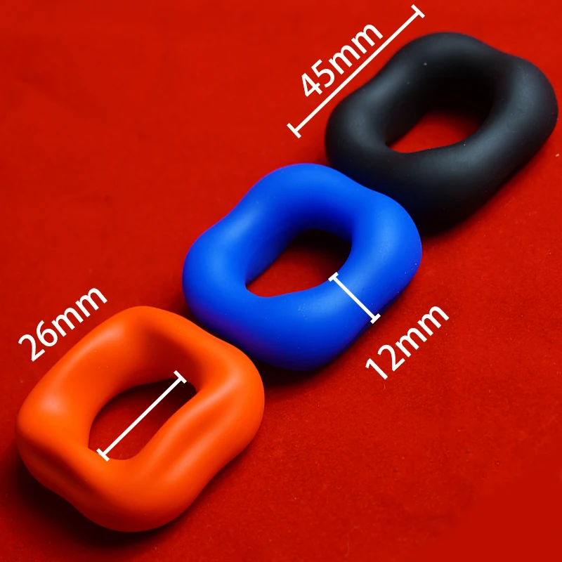 Silicone Penis Sex Ring,Dick Erection Cock Rings for Mens,Stretchy Cockring Penisring,Scrotum Testicles Tugger,Ball Stretcher