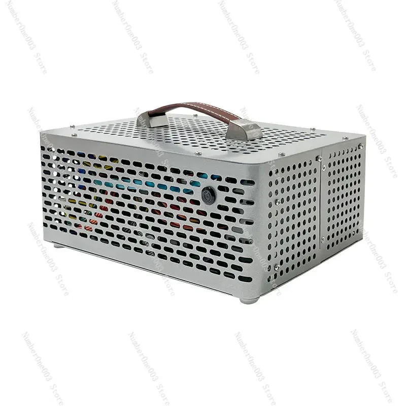 ITX Chassis Compact Small Chassis Portable Desktop Computer Host HTPC Main Board Small 1u Power Supply