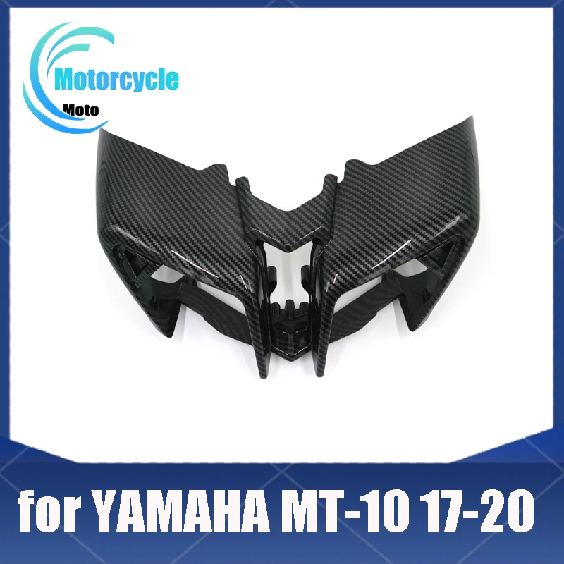 For YAMAHA FZ MT-10 2017~2020 Headlight Fairing Front Upper Nose Hood Shroud Cover Front Face Turn Signal Holder Shell