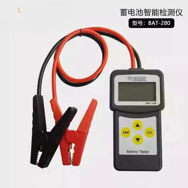 BAT280 car battery 12v intelligent detector battery capacity life internal resistance digital display measurement meter