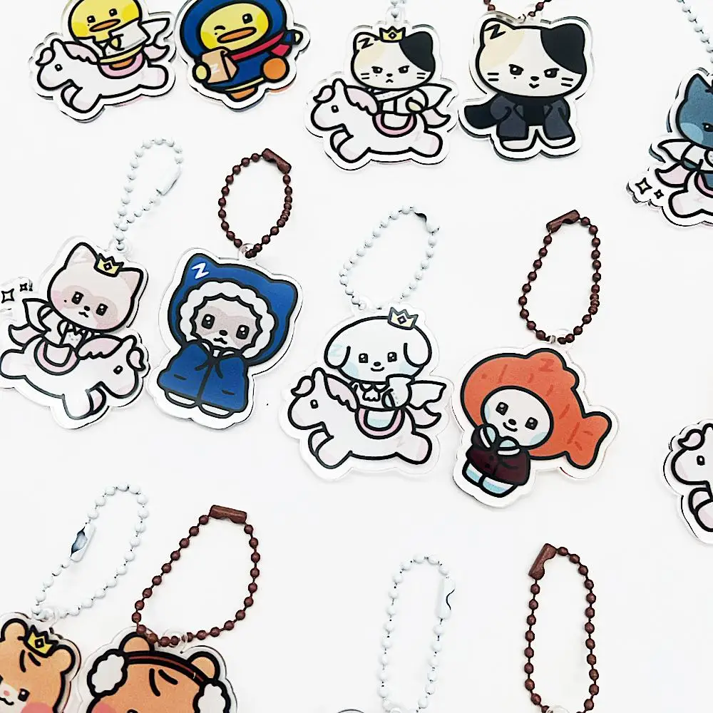 

Zerobaseone Zb1 2 Pieces Key Chain Pendant Bag Car Home Pendant Pendant Decorative Accessories Zhang Hao Sung Han-Bin Han Yu Jin Kim Ji Woong Kim Gyu Vin Kpop