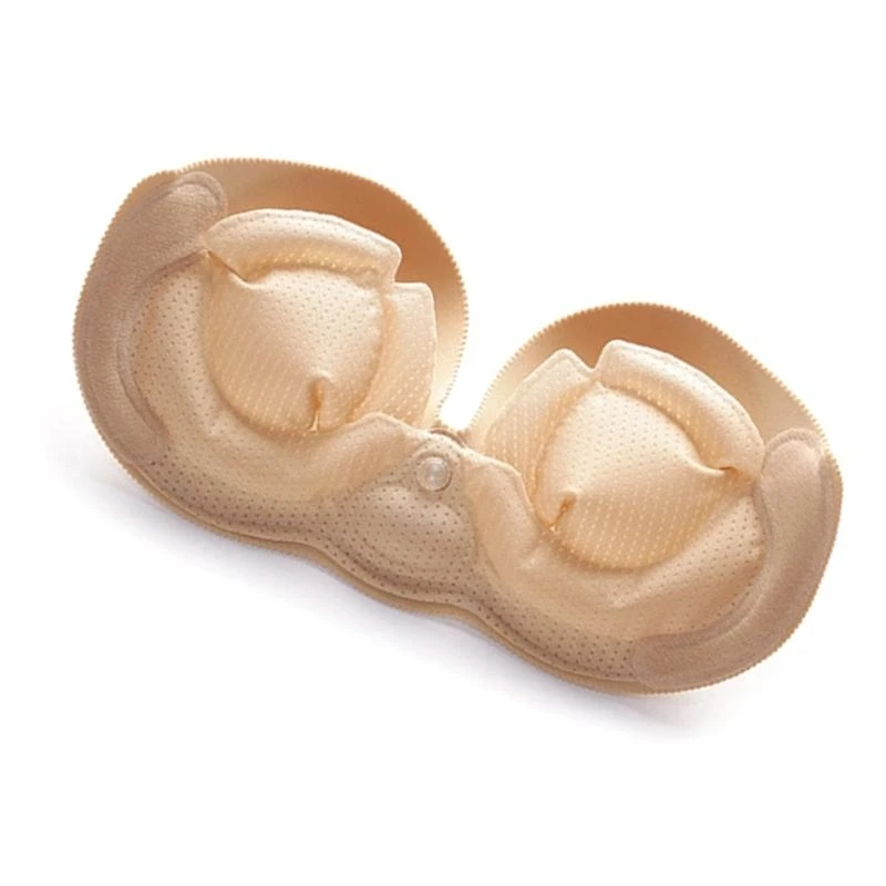 

L5YC Reusable Inflatable Strapless Bra Offer Invisible Support Thickened Push Up Underwear for Women in Elegant Dresses